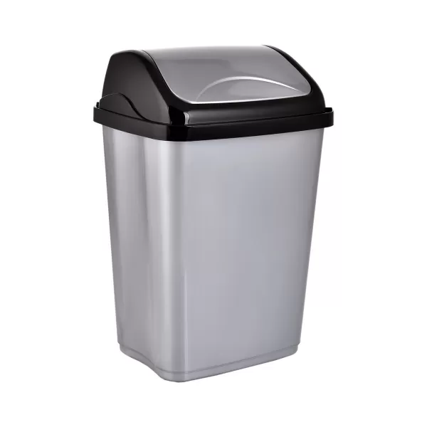Koš odp. UH Vittario kolíbka 10 l šedá