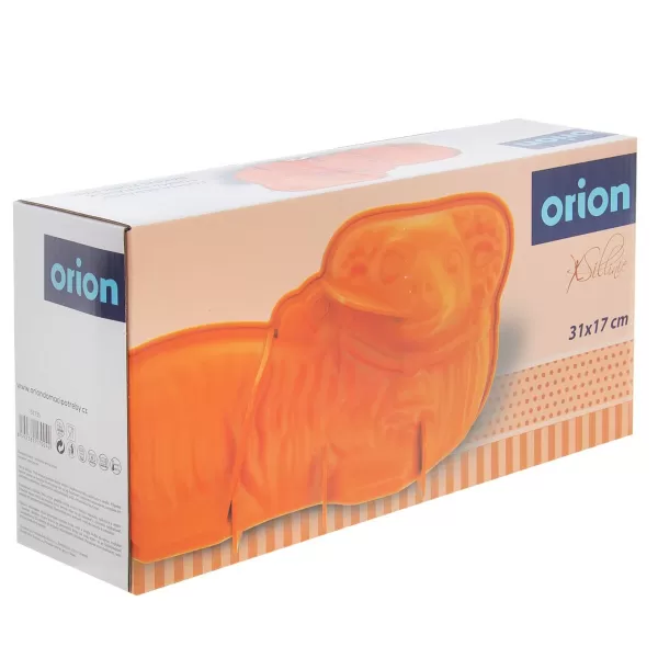 Forma silikon beránek 31x17 cm oranžová, náhr. 154464