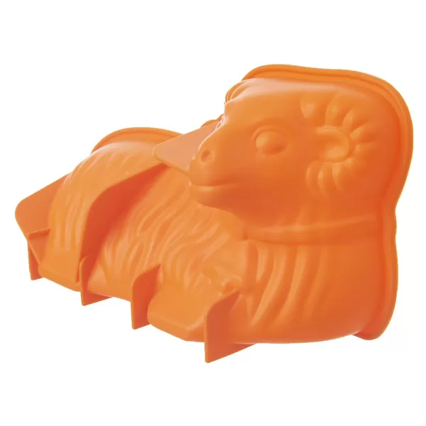 Forma silikon beránek 31x17 cm oranžová, náhr. 154464