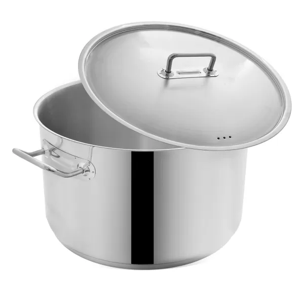 Kastrol nerez STOCK 21,5 l poklice
