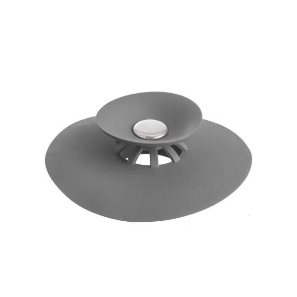 Lapač nečistot-zátka guma pr. 10 cm 1 ks šedá
