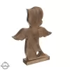 Anděl dřevo MANGO srdce v. 38,5 cm