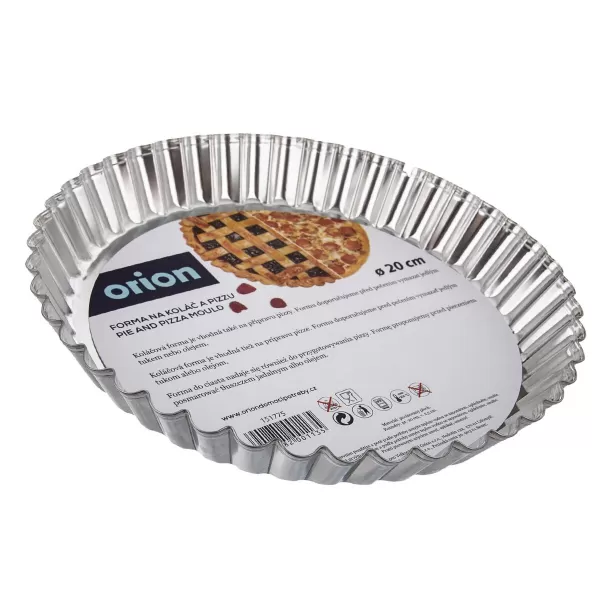 Forma pocín. koláč/pizza Flat pr. 20 cm