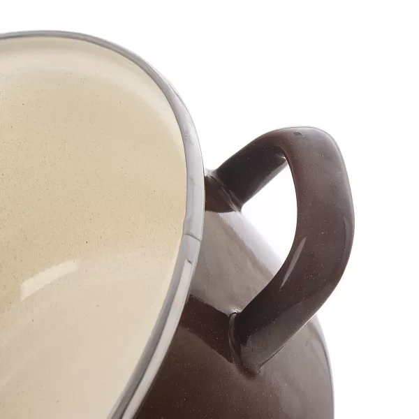 Kastrol smalt BROWN Lem 5 l
