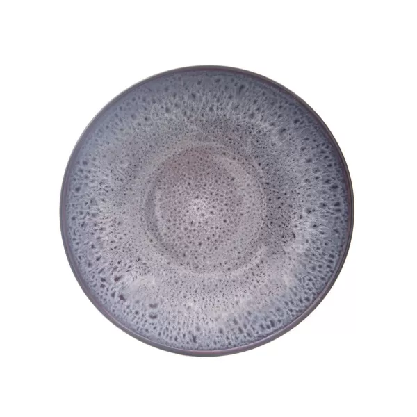 Talíř ker. hluboký GLAZE pr. 20,5 cm fialová