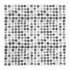 Ubrousek papír puntíky 20 ks 33x33 cm