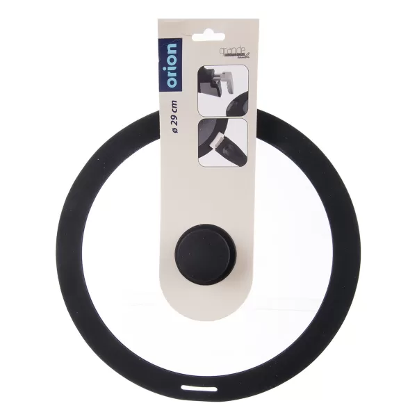 Poklice borosil. sklo/silikon GRANDE COMBI pr. 29 cm