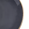 Talíř ker. mělký GLAZE pr. 27 cm šedá