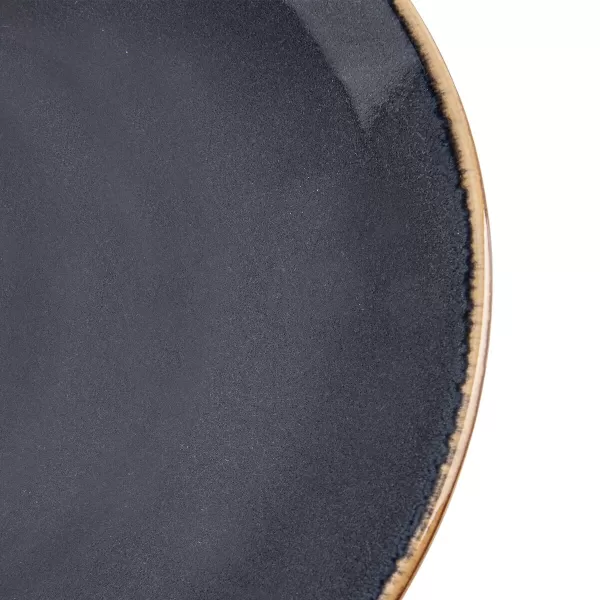 Talíř ker. mělký GLAZE pr. 27 cm šedá