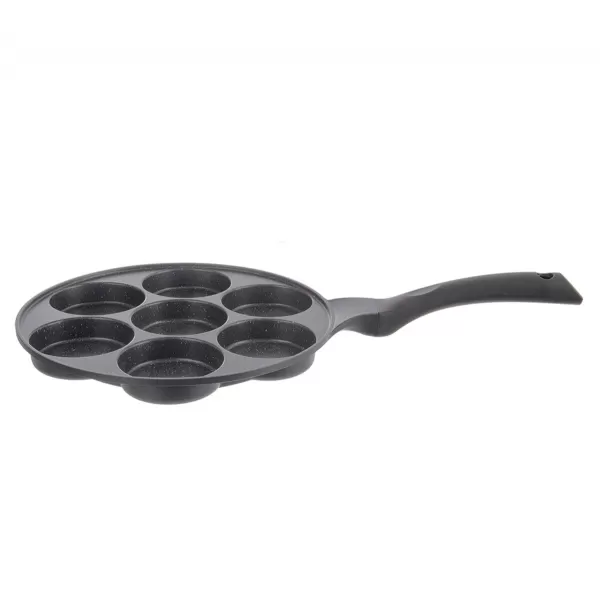 Pánev GRANDE volská oka/lívance pr. 27 cm 7 sekcí hluboká