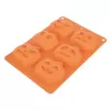Forma silikon Halloween dýně mix 6 oranžová