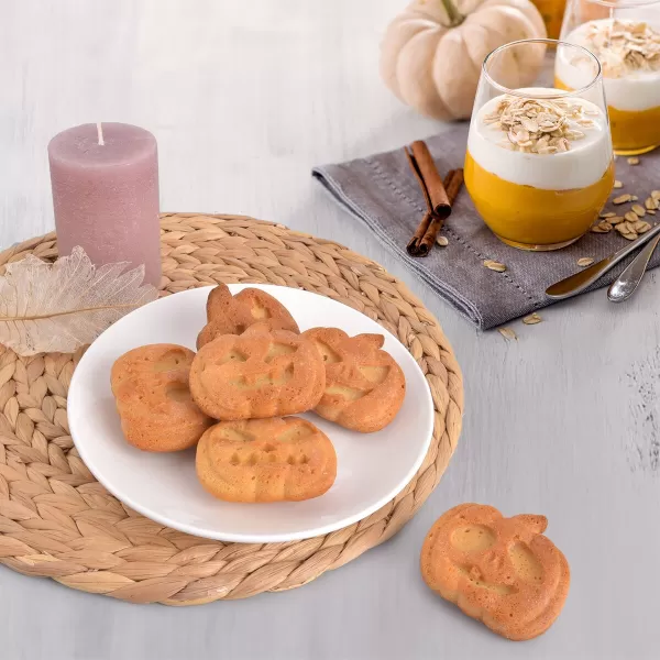 Forma silikon Halloween dýně mix 6 oranžová
