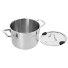 Hrnec nerez VENICE 4,6 l poklice sklo