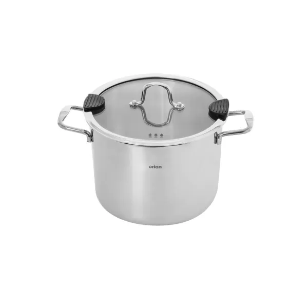 Hrnec nerez VENICE 2,3 l poklice sklo