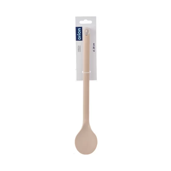 Vařečka silikon kulatá 28 cm béžová