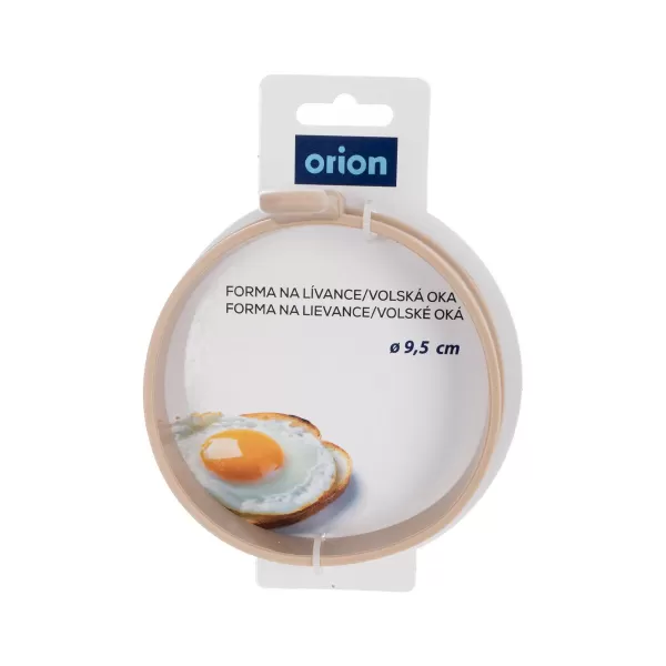 Forma silikon lívanec/vol. oko pr. 9,5 cm béžová