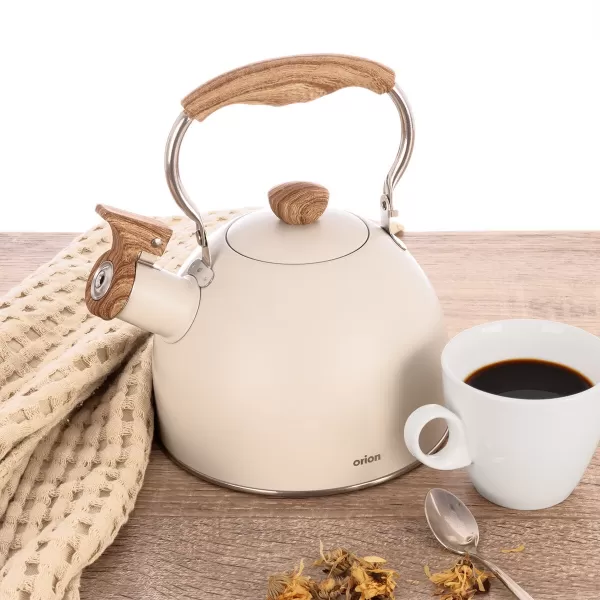 Čajník nerez píšť. BEIGE 1,5 l