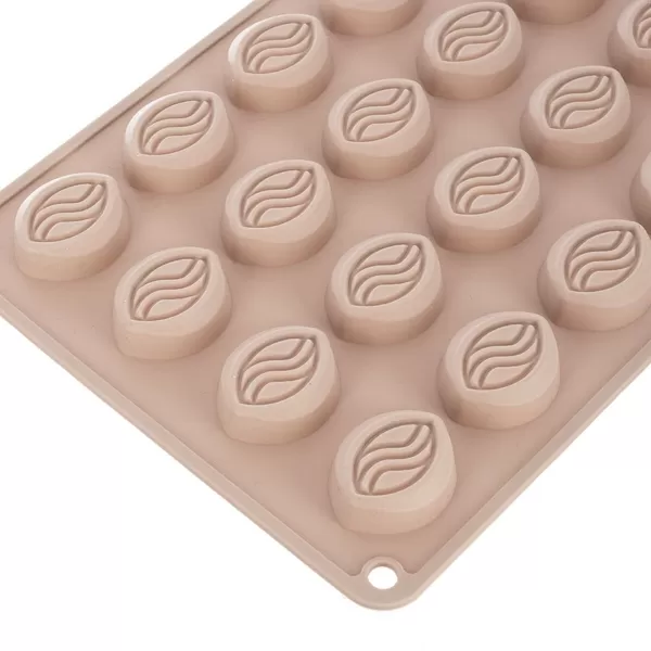 Forma silikon čokoláda pralinky 24 béžová