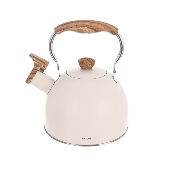 Čajník nerez píšť. BEIGE 1,5 l