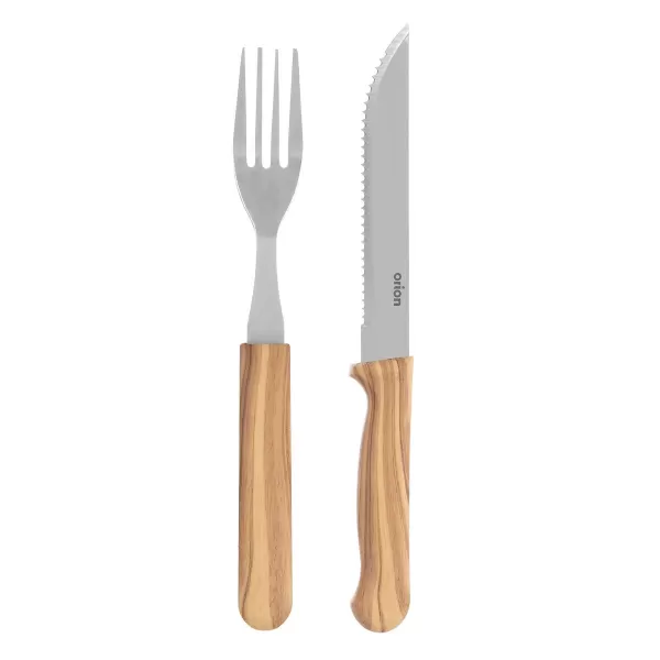 Steak set nůž+vidlička nerez/UH