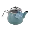 Čajník smalt GREENISH Lem 2 l