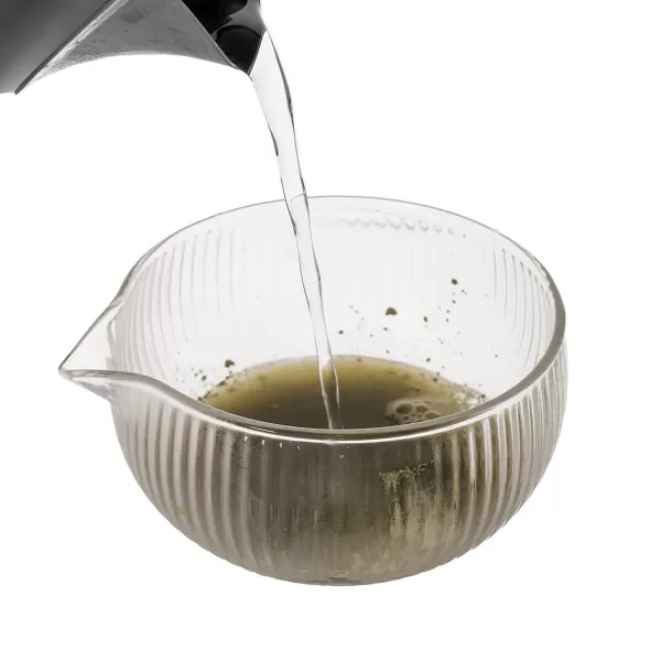 Matcha tea sklo/bambus set