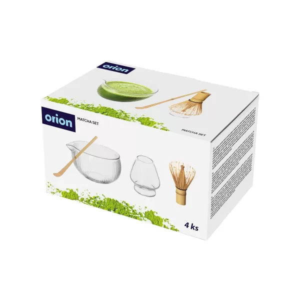 Matcha tea sklo/bambus set
