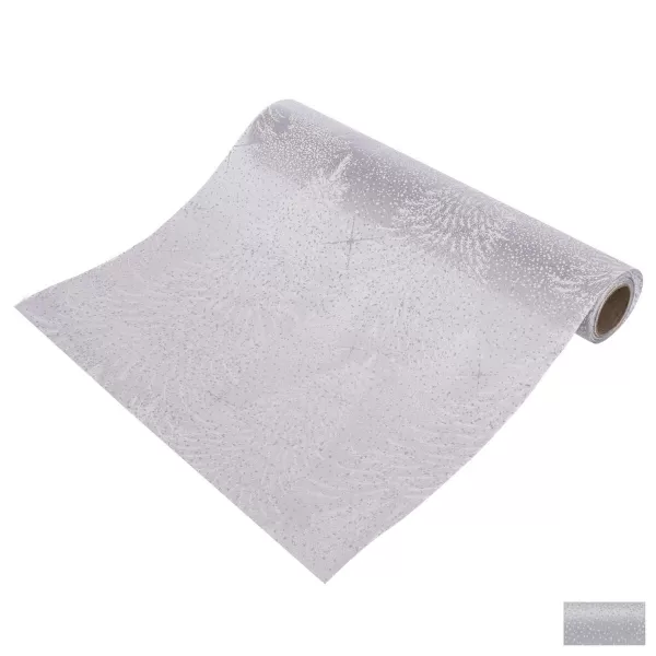 Ubrus-běhoun polyester vánoční 250x28 cm mix