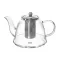 Konvice borosil. sklo+filtr nerez 1,6 l