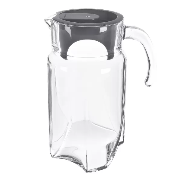 Džbán sklo+víčko UH 1,75 l grey