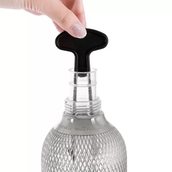 Láhev UH/nerez na sifon PUREhome Retro