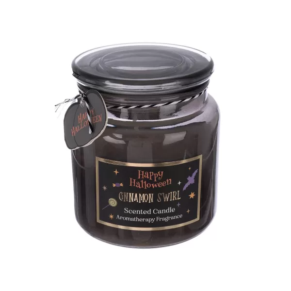 Svíčka vosk/sklo vonná Halloween 350 g mix