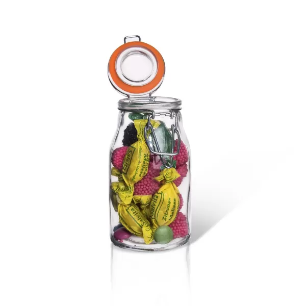 Dóza sklo/kov klip patent Bela 0,2 l