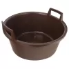 Škopek UH s uchy 40 l hnědá