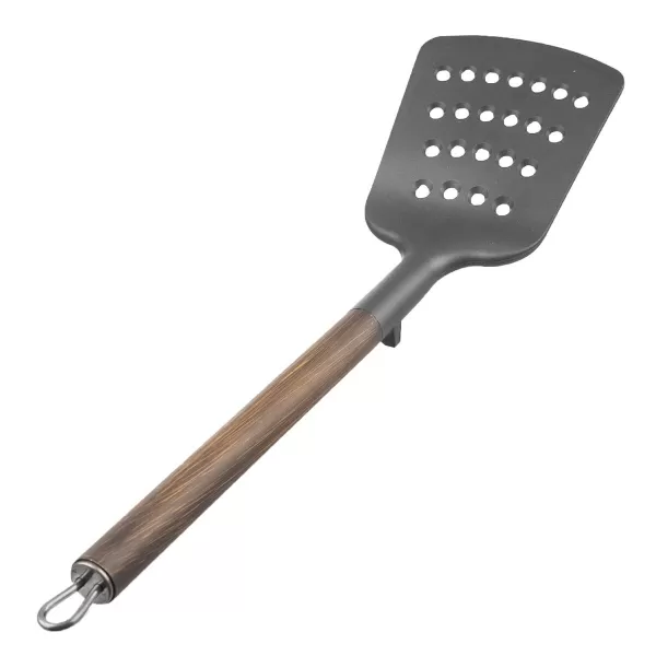Obracečka termoplast PBT/nerez s otvory 34, 5 cm WOODEN