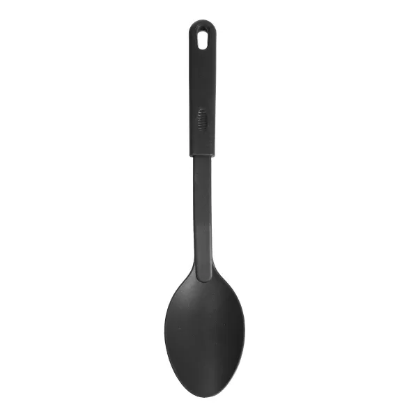 Naběračka lžíce termoplast PBT plná BLACKLINE 31x6,5 cm