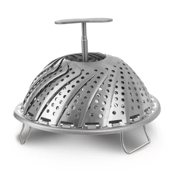 Pařáček nerez skládací pr. 23 cm, střed. tyčka