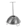 Pařáček nerez skládací pr. 23 cm, střed. tyčka