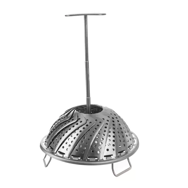 Pařáček nerez skládací pr. 23 cm, střed. tyčka