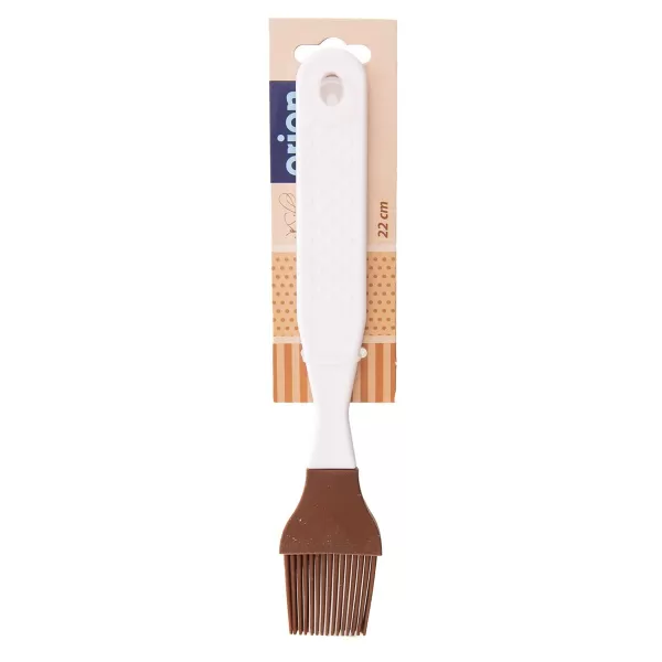 Mašlovačka silikon/UH 22 cm hnědá/bílá